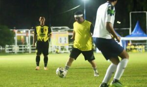 Paman Birin Cetak Skor 3-0 Melawan Tim Bank Kalsel