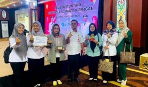 Pemkab Barito Utara Stand Terbaik I Lomba Inovasi Stunting tahun 2024