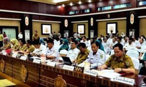 Pemkab Barut Ikuti Rakor Optimalisasi Penyelenggaraan Pemerintahan di Daerah Tahun 2024