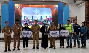 Pj Bupati Barito Utara Hadiri Acara Pama SMM Healthy Award 2024