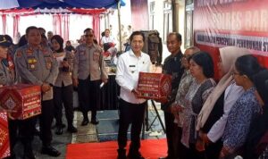 Pj Bupati Muhlis Hadiri Gebyar Posyandu Dalam Rangka Penurunan Stunting di Barito Utara