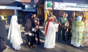 Pj Bupati Muhlis Sambut Kedatangan Haji Barito Utara