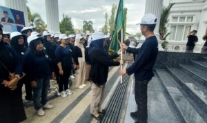 Pj.Bupati Barito Utara Lepas Kontingen Barito Utara Ikuti FBIM di Palangka Raya