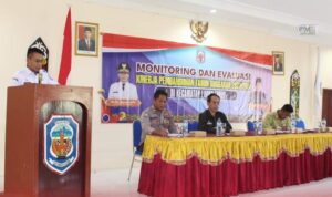 Monev Kinerja Pembangunan di Kecamatan Laung Tuhup