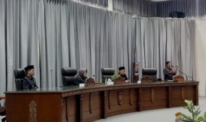 DPRD Paripurna I Penyampaian Pidato Pengantar Bupati Terhadap ABPD TA 2023