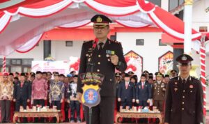 Puncak Hari Bhayangkara Ke-78, Polres Murung Raya Gelar Upacara