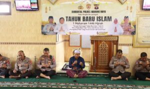 Tahun Baru Islam 1 Muharram 1446 H, Polres Murung Raya Gelar Kegiatan Doa Bersama