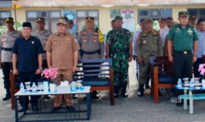 Pj Sekda Mura Hadiri Apel Gelar Pasukan Ops Patuh Telabang 2024 di Mapolres