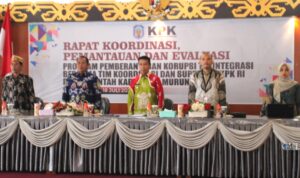 Rakor Pemantauan dan Evaluasi Program Pemberatasan Korupsi Terintegrasi