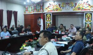 Pj Bupati Gelar Rapat Persiapan Hari Jadi Kabupaten Murung Raya ke 22 Tahun
