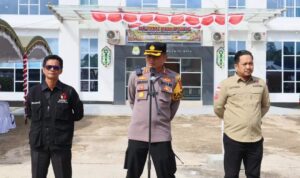 Polres Murung Raya Bersama Tim Gabungan Amankan Pendaftaran Pasangan Calon Bupati dan Wakil Bupati
