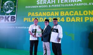 Heriyus-Rahmanto Kantongi Rekomendasi PKB Maju Pilkada Murung Raya 2024