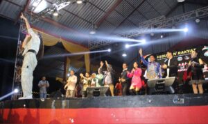 Malam Hiburan Rakyat Ramaikan Hari Jadi ke 22 Tahun Kabupaten Murung Raya