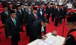 8 Orang Wajah Baru Anggota DPRD Murung Raya di Lantik Periode 2024-2029