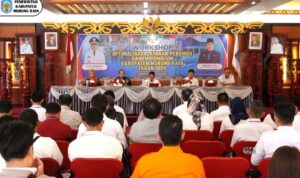 Asisten II Setda Mura Buka Workshop Optimalisasi Layanan Perumda Danum Pomolum