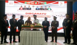 Pemkab Ikuti Live Streaming Upacara Detik-Detik Proklamasi Sekaligus adakan Resepsi Kenegaraan