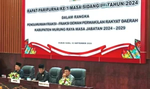 DPRD Murung Raya Gelar Paripurna Pembentukan fraksi DPRD