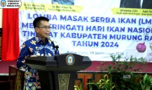 Pj Bupati Murung Raya Buka Lomba Masak Serba Ikan di GPU
