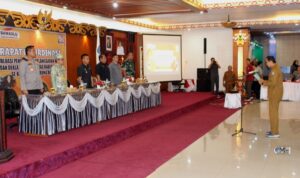 Pj Bupati Murung Raya Hadiri Rakor Evaluasi Penanganan Pelanggaran Pemilu