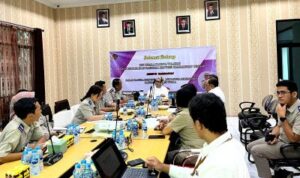 Kepala Kantor Pertanahan Barito Utara Terima Kunker Kepala Kanwil BPN Kalteng