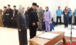 Pj Bupati Harapkan Pejabat yang baru Dilantik Mampu Tunjukan Karya dan Prestasi
