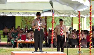 Pj Bupati Hermon Buka Kemah Besar Pramuka Tingkat Kwartir Cabang Murung Raya