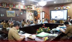 Pj Sekda Murung Raya Ikuti Rapat Pembinaan Validasi Data IPKD 2024