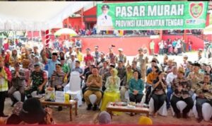 Masyarakat Murung Raya Antusias Menyambut Pasar Murah