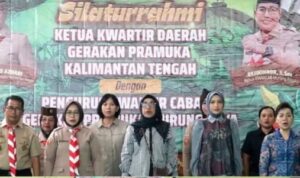 Silahturahmi Ketua Kwarda Kalteng dengan Pengurus Kwartir Cabang Gerakan Pramuka Murung Raya