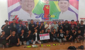 Paslon HEBAT Berangkatkan 20 Warga Tidak Memiliki Keahlian Ikuti Pelatihan Alat Berat
