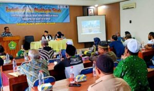 Kemenag Barut Sosialisasi dan Bimtek Sertifikasi Halal dan Juru Sembelih Halal