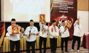Nomor Urut Paslon Bupati Tabalong Ditetapkan