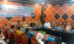 Dinkes Barut Rakor Penyusunan Dokumen Rencana Kontijensi Kesiapsiagaan dan Ketahanan Terhadap Wabah Penyakit