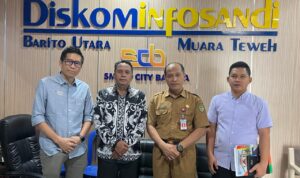 Diskominfosandi Barito Utara Terima Kunjungan DPRD HSS Untuk Tata Kelola SPBE