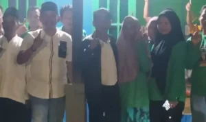 Kampaye Paslon HEBAT di Desa Dua Desa, Dukungan Terbendung