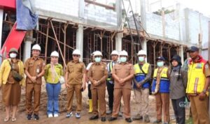 Pj Bupati Hermon Tinjau Sejumlah Tahap Pembangunan Infrastruktur Daerah