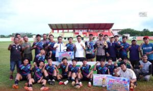 Pj Bupati Hermon Tutup Turnamen Liga Pelajar Murung Raya 2024