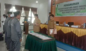 Petugas dan Ketua Baznas Bartim Dikukuhkan