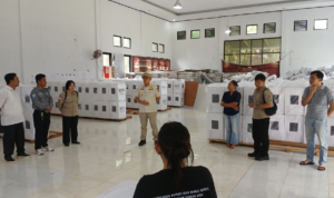 Pj Bupati Bartim Cek Kesiapan Logistik Jelang Pilkada 2024