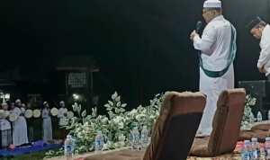Ribuan Warga Bartim Hadiri Gema Sholawat Bersama Habib Ismail Bin Yahya