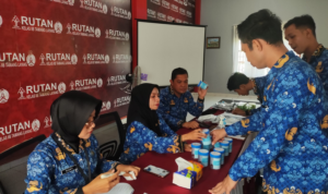 Rutan Tamiang Layang Laksanakan Tes Urine
