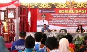 Pemkab Murung Raya Sosialisasi PP No 94 Tahun 2021 Tentang Disiplin Pegawai Negeri Sipil Netralitas ASN