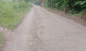 Warga Matabu Protes Jalan Menuju Samsat Rusak Parah