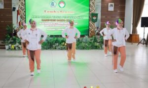 DWP Barito Kuala Gelar Lomba Senam dan Baca Berita untuk Peringati HUT Ke-25