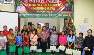 Pj Bupati Murung Raya Gelar Safari Natal Ke Kecamatan Tanah Siang