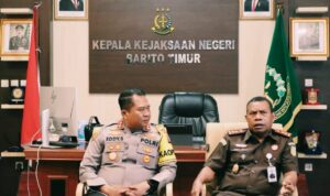 Kapolres Bartim Kunjungi Kejaksaan Negeri Tamiang Layang