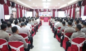 Waka Polda Kalteng Kunker ke- Polres Barito Timur