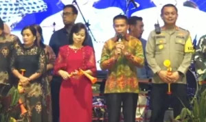 Malam Pisah Sambut Tahun 2024-2025 di Murung Raya, di Hibur Artis Ibukota dan Dayak
