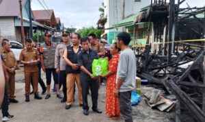 Kalangan Dewan Murung Raya Prihatin Atas Musibah Kebakaran di Desa Sumpoi