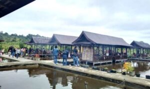 Rumah Makan dan Pemancingan Andina di Trahean Jadi Destinasi Favorit Warga di Liburan Tahun Baru